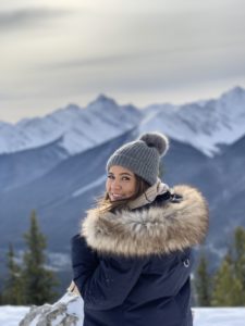 A photo of myself in Banff, Alberta.